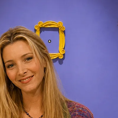 Phoebe Buffay — AI-generated illustration of the character — not a photo of Lisa Kudrow